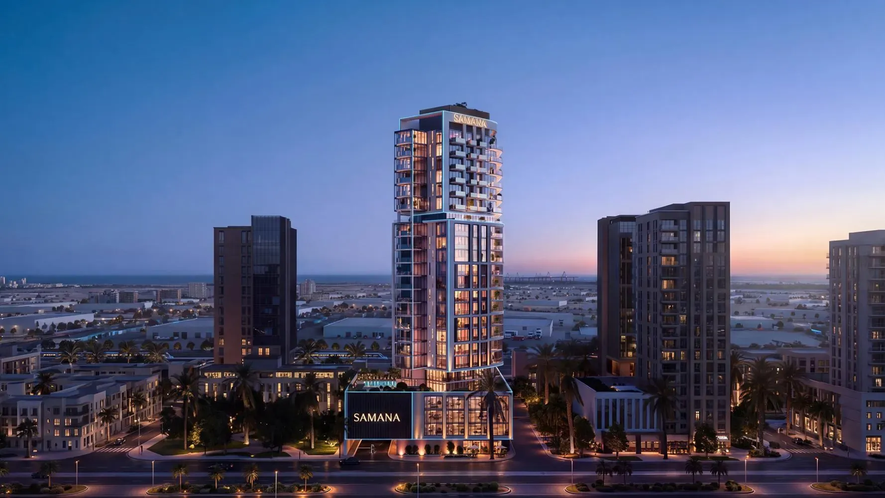 SAMANA Downtown One · Downtown Jebel Ali, Dubaï
