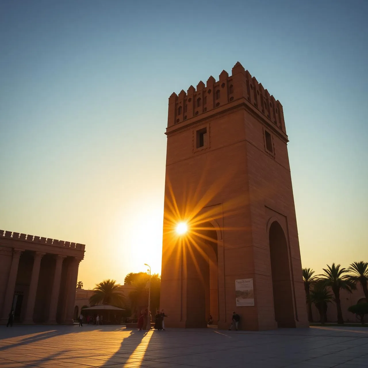 La tour Hassan à Rabat